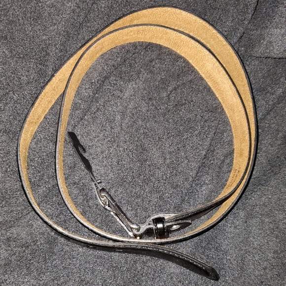 Kingsize Men's Genuine Leather Casual Square Buckle Belt Black US Size 4x - Picture 1 of 5